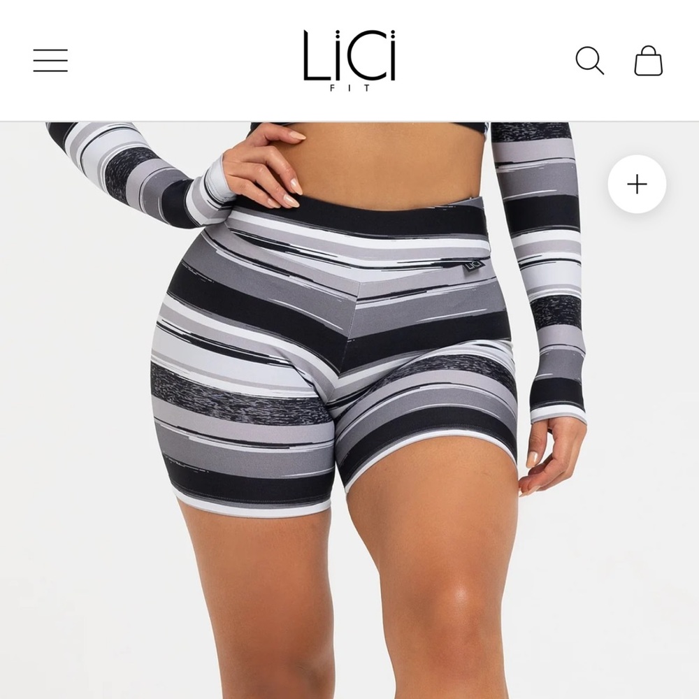 Lici fit slate shorts